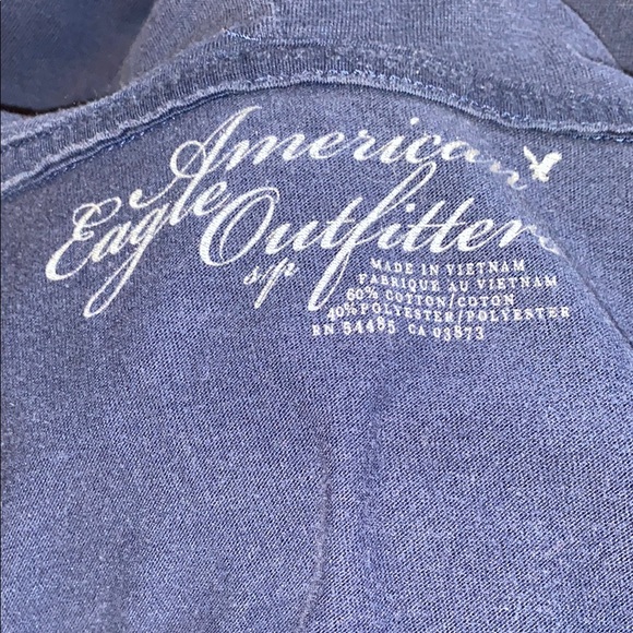 American Eagle Outfitters Blue Hoodie Jacket - Picture 5 of 7